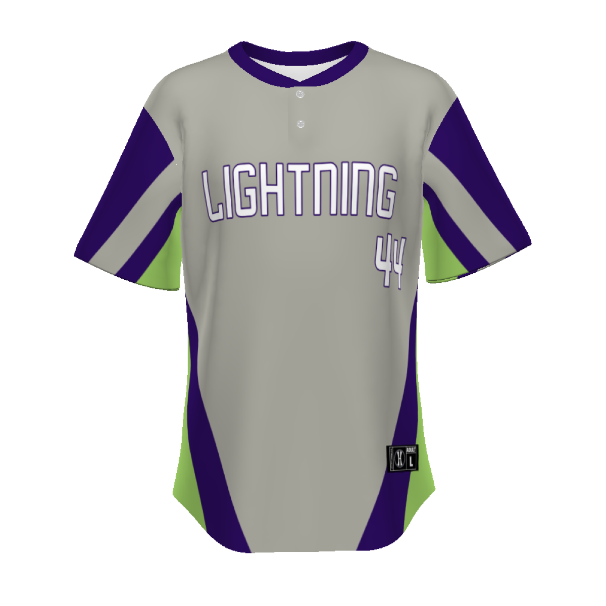Holloway Sublimated Pin-Dot 2-Button Baseball Jersey Team Baseball Jerseys