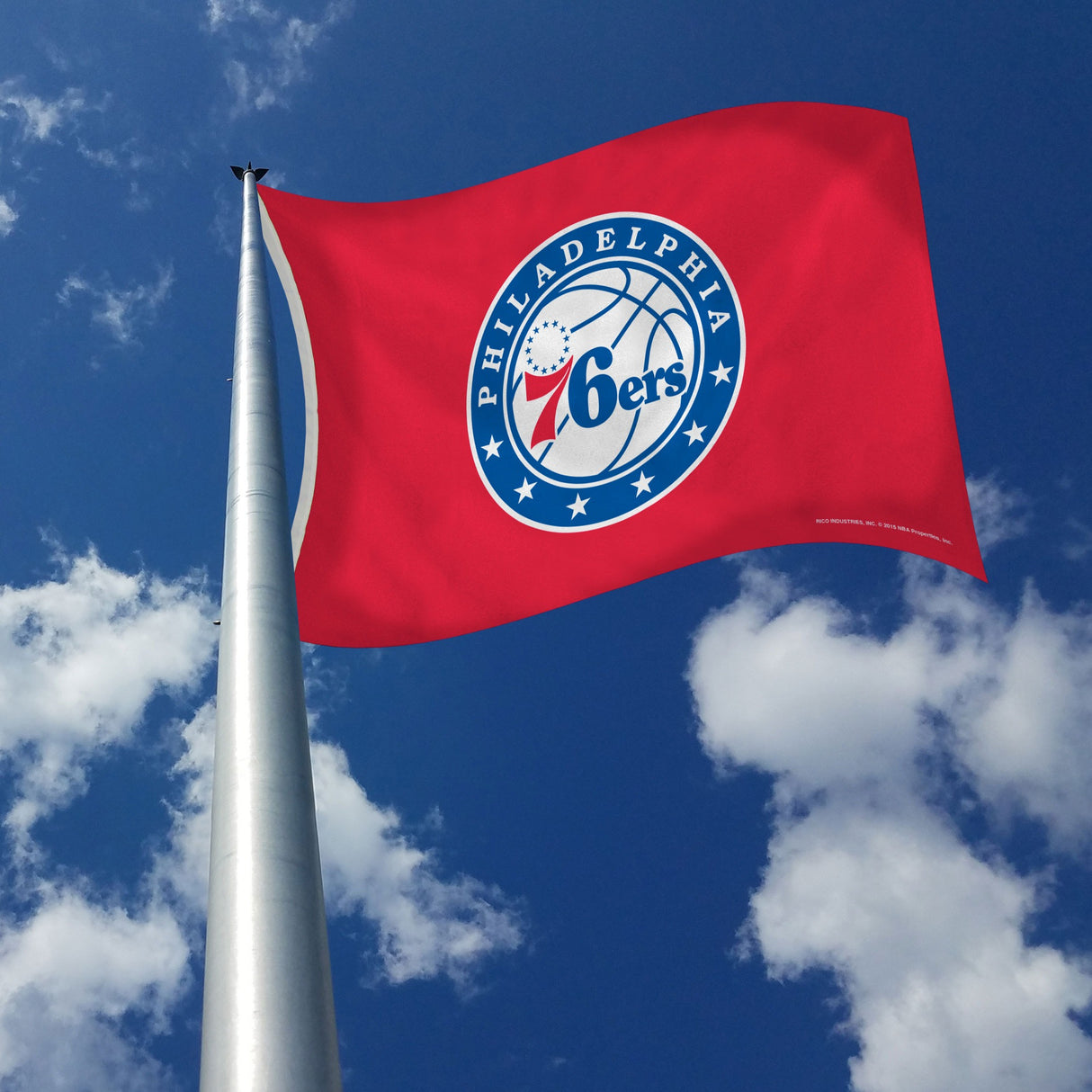 Rico Industries NBA Philadelphia 76ers Standard 3' x 5' Banner Flag-2