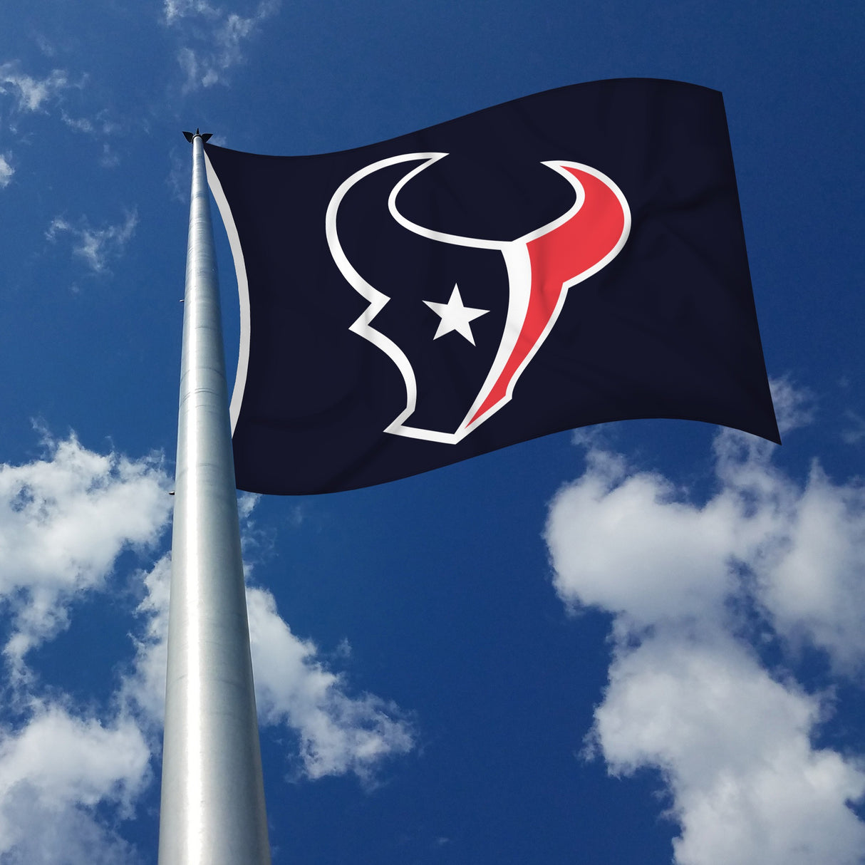 Rico Industries NFL Houston Texans Primary Logo 3' x 5' Banner Flag-2