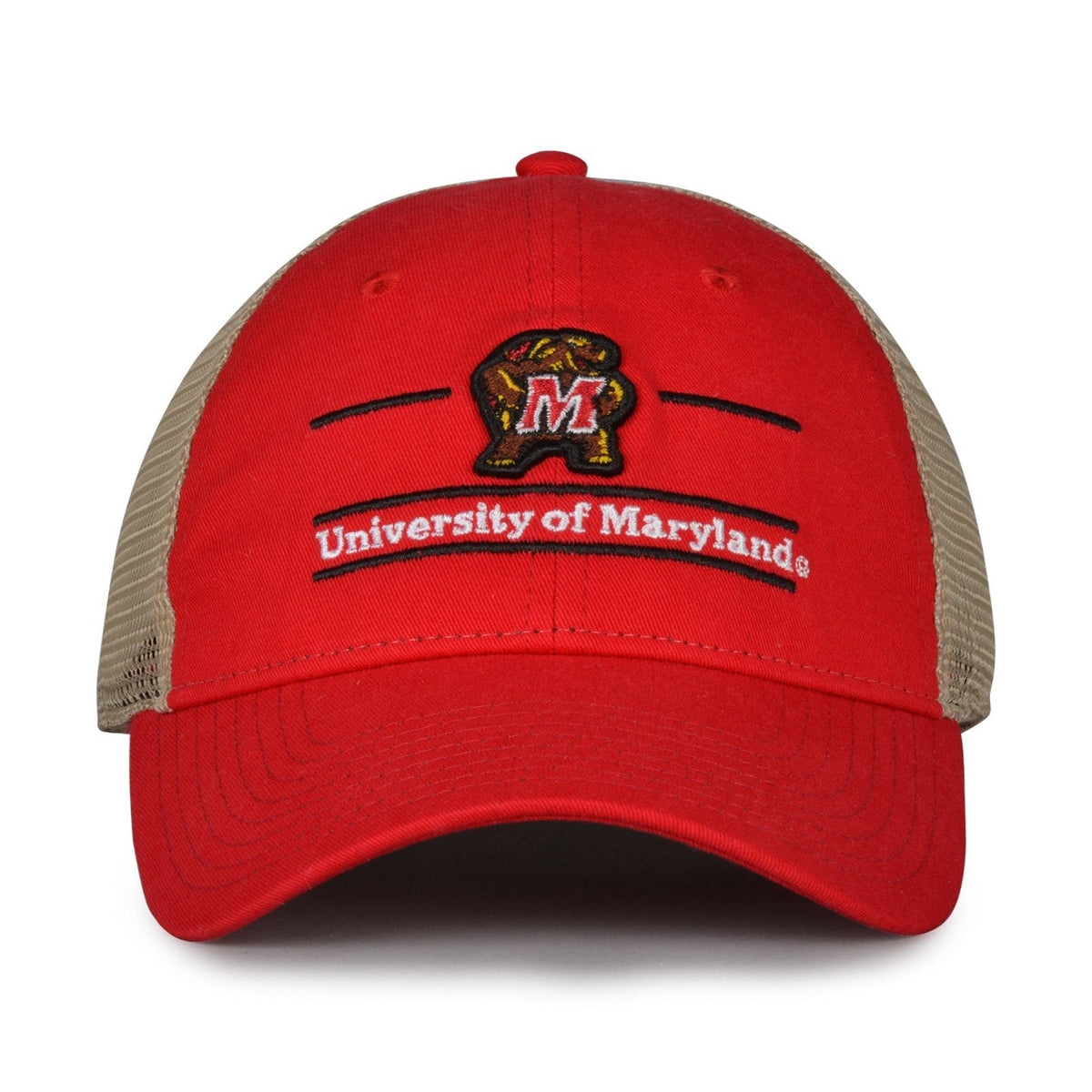 The Game Headwear Maryland Split Bar Trucker Hat