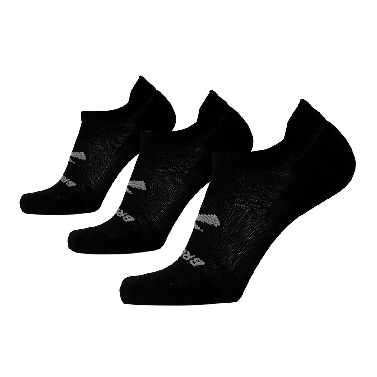 Brooks Run-In No Show Socks 3-Pack-1