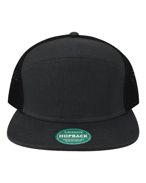 LEGACY Hopback Seven-Panel Trucker Cap-1