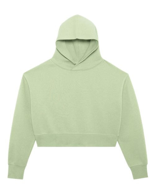 Lane Seven Women's Relaxed Cropped Hoodie Sweatshirt-1
