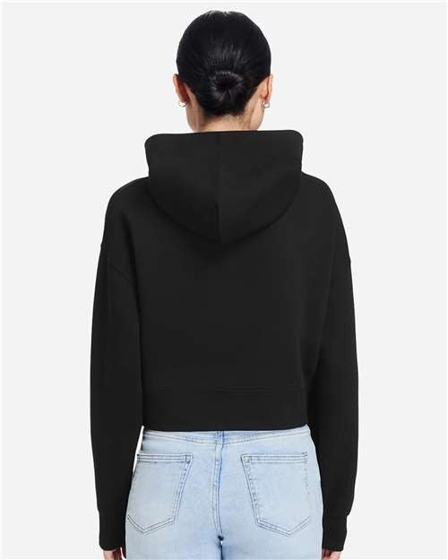 Lane Seven Women's Relaxed Cropped Hoodie Sweatshirt-5