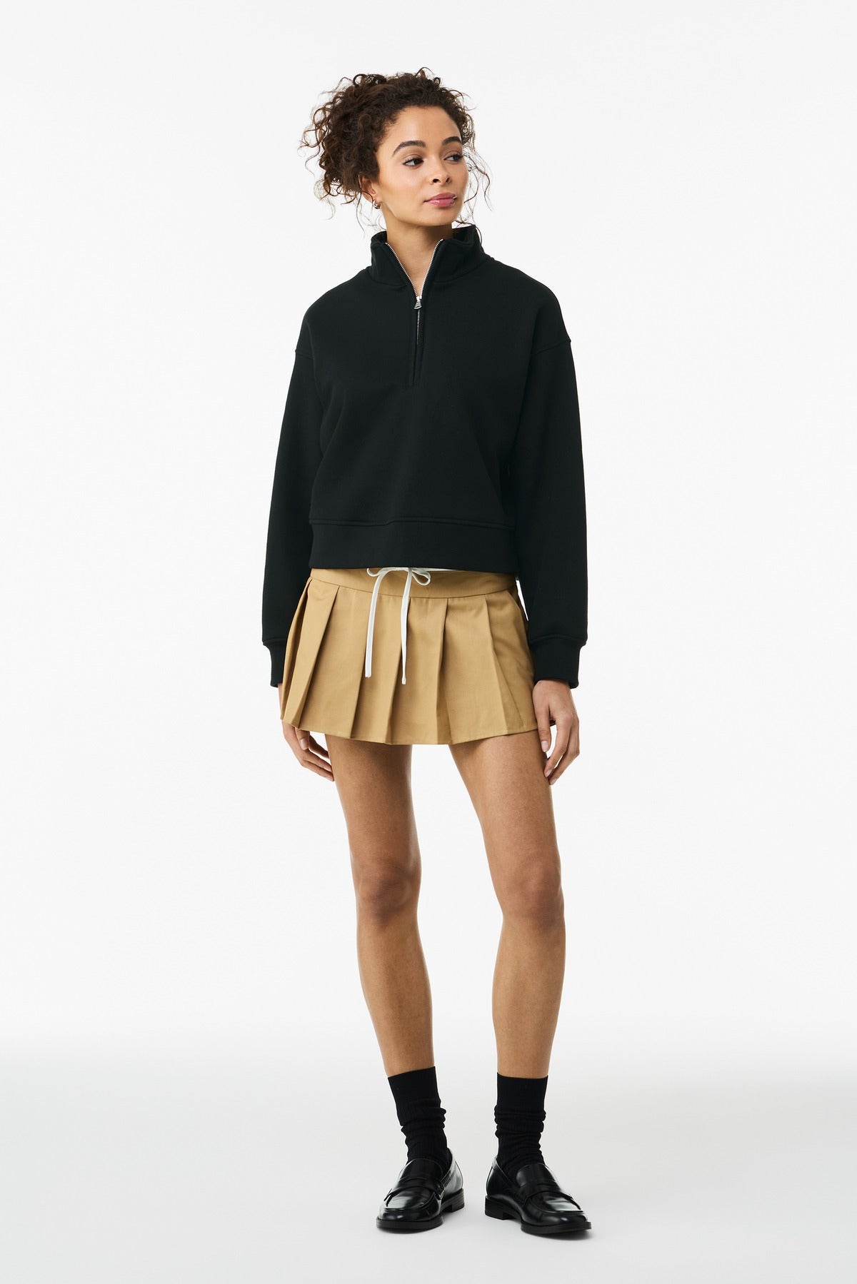 Bella + Canvas Women's 10-Ounce 1/2-Zip Pullover