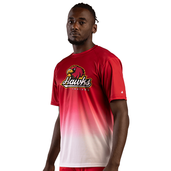 Badger Men's 4209 Reverse Ombre T-Shirt Mens Apparel Shirts & Tops