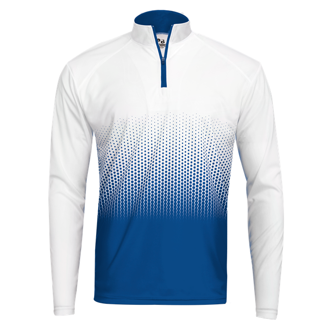 Badger Men's Hex 2.0 Quarter Zip Pullover Mens Apparel Sweatshirts & Fleece