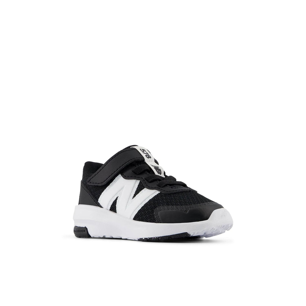 New Balance Infant & Toddler 578v1 Bungee Lace with Top Strap Running Shoes-4
