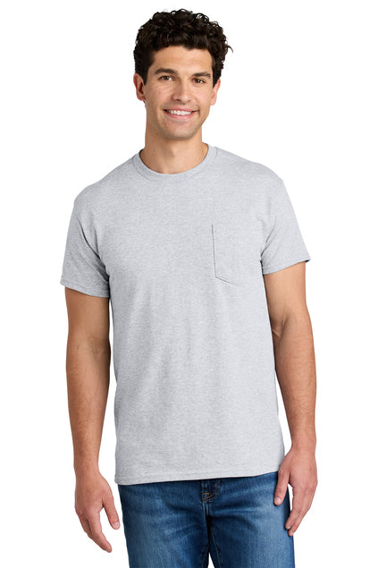 Gildan Men's DryBlend 50 Cotton/50 Poly Pocket T-Shirt 8300 Mens Apparel Shirts & Tops