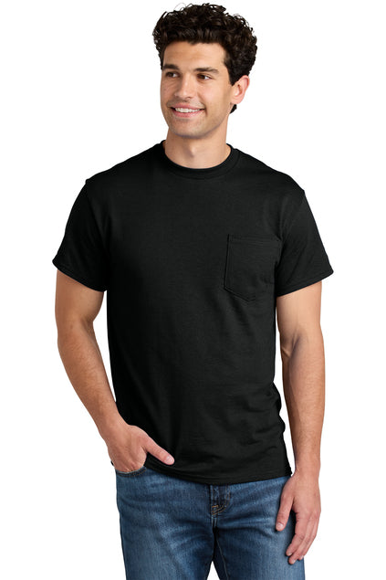 Gildan Men's DryBlend 50 Cotton/50 Poly Pocket T-Shirt 8300 Mens Apparel Shirts & Tops