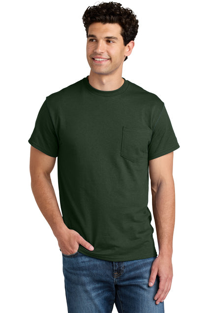 Gildan Men's DryBlend 50 Cotton/50 Poly Pocket T-Shirt 8300 Mens Apparel Shirts & Tops
