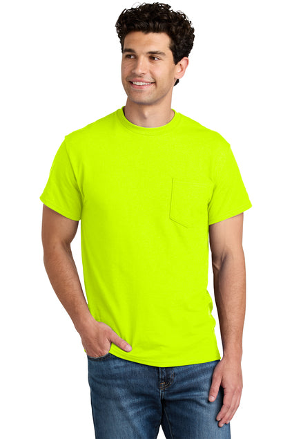 Gildan Men's DryBlend 50 Cotton/50 Poly Pocket T-Shirt 8300 Mens Apparel Shirts & Tops