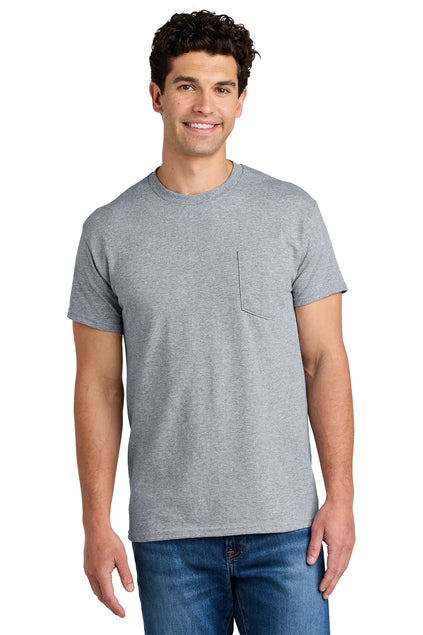 Gildan Men's DryBlend 50 Cotton/50 Poly Pocket T-Shirt 8300 Mens Apparel Shirts & Tops