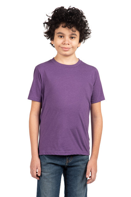 Next Level Youth CVC Short Sleeve Crew NL3312 Youth Apparel Shirts & Tops