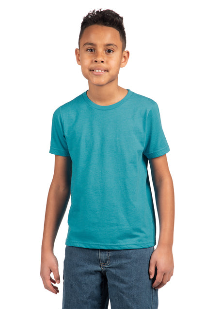 Next Level Youth CVC Short Sleeve Crew NL3312 Youth Apparel Shirts & Tops
