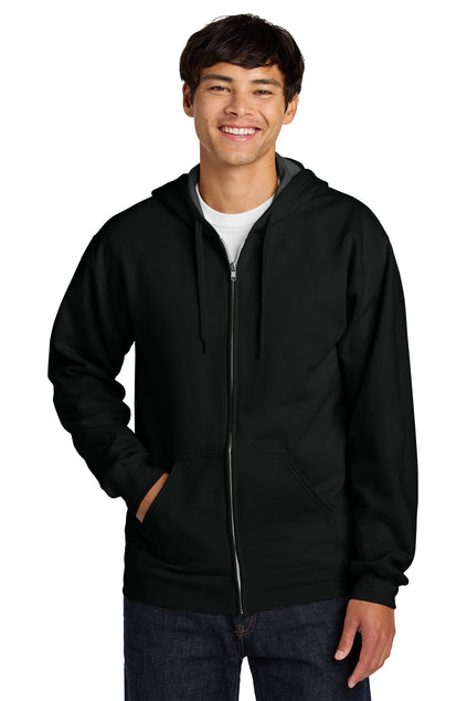Gildan Men's Softstyle Midweight Fleece Full-Zip Hooded Sweatshirt SF600 Mens Apparel Sweatshirts & Fleece