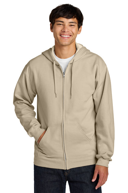 Gildan Men's Softstyle Midweight Fleece Full-Zip Hooded Sweatshirt SF600 Mens Apparel Sweatshirts & Fleece
