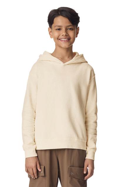 Comfort Colors Youth Garment-Dyed Lightweight Fleece Hooded Sweatshirt 1467Y Youth Apparel Hoodies & Sweatshirts