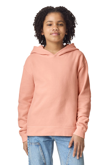Comfort Colors Youth Garment-Dyed Lightweight Fleece Hooded Sweatshirt 1467Y Youth Apparel Hoodies & Sweatshirts