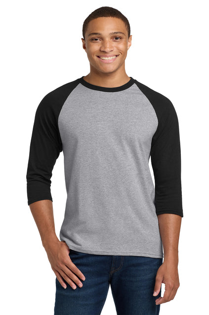 Gildan Men's Heavy Cotton 3/4-Sleeve Raglan T-Shirt 5700 Mens Apparel Shirts & Tops