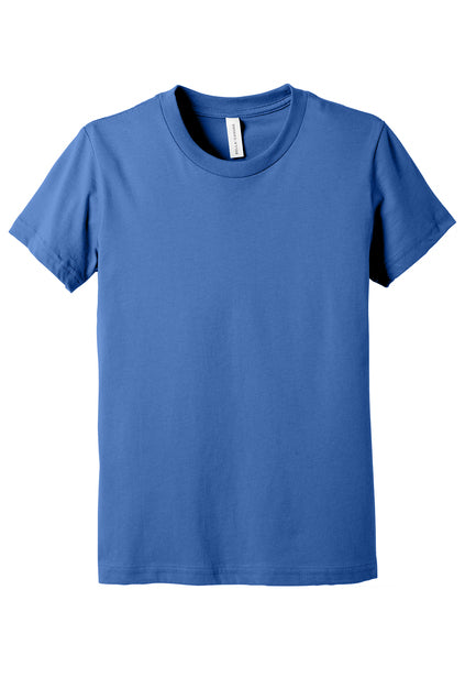 BELLA + CANVAS Youth Jersey Short Sleeve Tee BC3001Y Youth Apparel Shirts & Tops