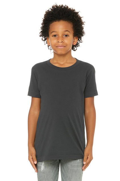 BELLA + CANVAS Youth Jersey Short Sleeve Tee BC3001Y Youth Apparel Shirts & Tops