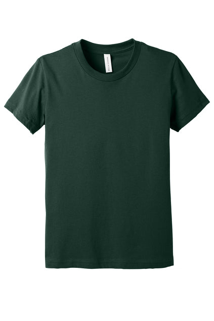 BELLA + CANVAS Youth Jersey Short Sleeve Tee BC3001Y Youth Apparel Shirts & Tops
