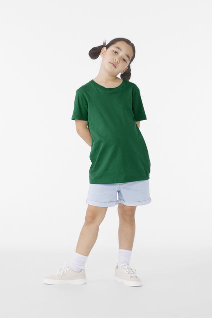 BELLA + CANVAS Youth Jersey Short Sleeve Tee BC3001Y Youth Apparel Shirts & Tops