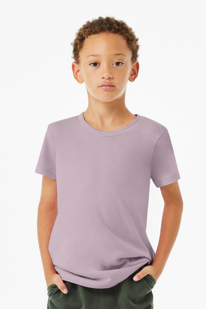 BELLA + CANVAS Youth Jersey Short Sleeve Tee BC3001Y Youth Apparel Shirts & Tops