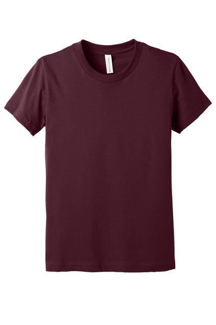 BELLA + CANVAS Youth Jersey Short Sleeve Tee BC3001Y Youth Apparel Shirts & Tops