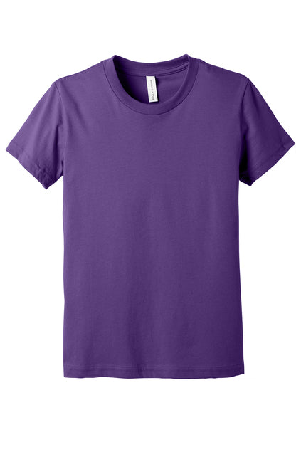 BELLA + CANVAS Youth Jersey Short Sleeve Tee BC3001Y Youth Apparel Shirts & Tops