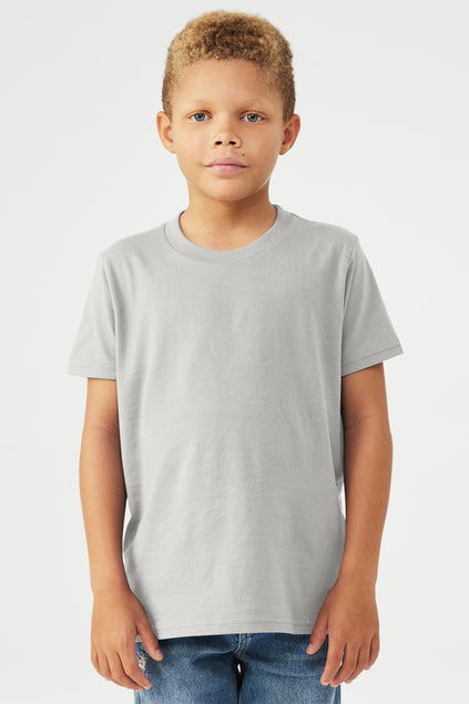 BELLA + CANVAS Youth Jersey Short Sleeve Tee BC3001Y Youth Apparel Shirts & Tops