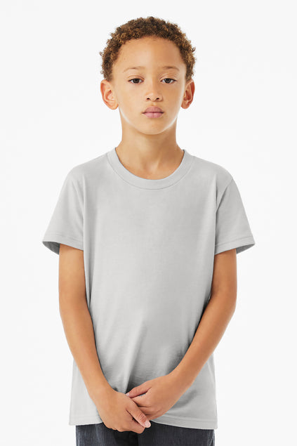 BELLA + CANVAS Youth Jersey Short Sleeve Tee BC3001Y Youth Apparel Shirts & Tops