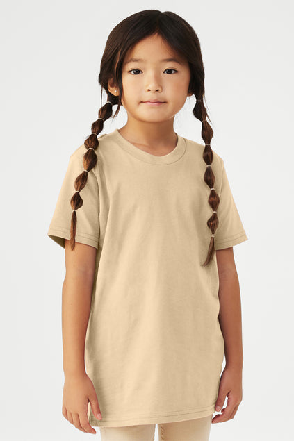 BELLA + CANVAS Youth Jersey Short Sleeve Tee BC3001Y Youth Apparel Shirts & Tops