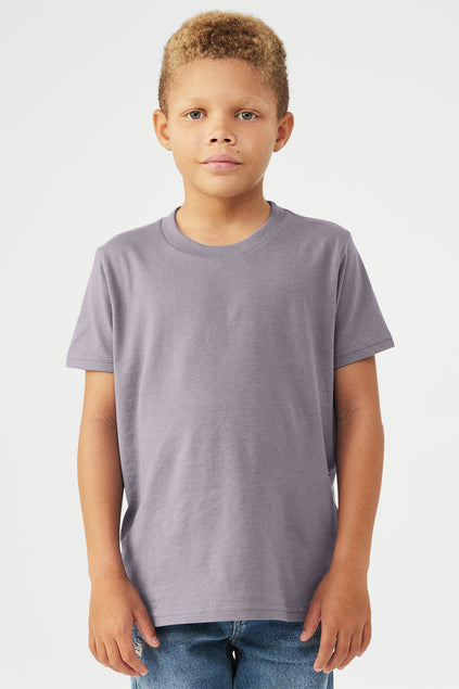 BELLA + CANVAS Youth Jersey Short Sleeve Tee BC3001Y Youth Apparel Shirts & Tops