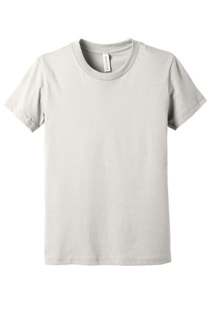 BELLA + CANVAS Youth Jersey Short Sleeve Tee BC3001Y Youth Apparel Shirts & Tops