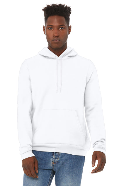 BELLA + CANVAS Unisex Sponge Fleece Pullover Hoodie BC3719 Mens Apparel Sweatshirts & Fleece