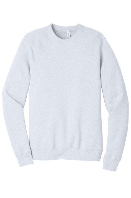 BELLA + CANVAS Unisex Sponge Fleece Raglan Sweatshirt BC3901 1/2 Mens Apparel Sweatshirts & Fleece