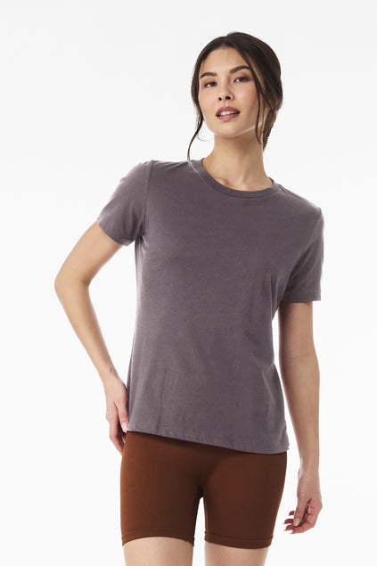 BELLA + CANVAS Women’s Relaxed Jersey Tee BC6400 - Plus 2/2 Womens Apparel Shirts & Tops