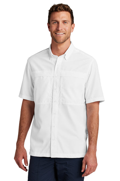 Port Authority Men's Short Sleeve UV Daybreak Shirt W961 Mens Apparel Shirts & Tops