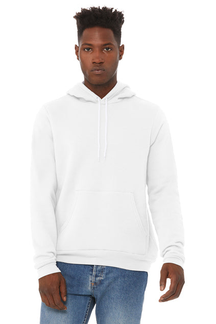 BELLA + CANVAS Unisex Sponge Fleece Pullover Hoodie BC3719 Mens Apparel Sweatshirts & Fleece
