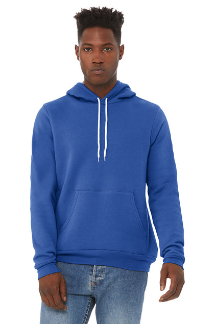 BELLA + CANVAS Unisex Sponge Fleece Pullover Hoodie BC3719 Mens Apparel Sweatshirts & Fleece