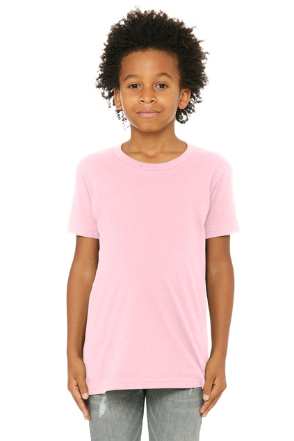 BELLA + CANVAS Youth Jersey Short Sleeve Tee BC3001Y Youth Apparel Shirts & Tops