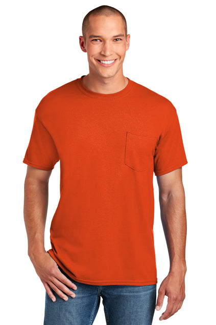 Gildan Men's DryBlend 50 Cotton/50 Poly Pocket T-Shirt 8300 Mens Apparel Shirts & Tops