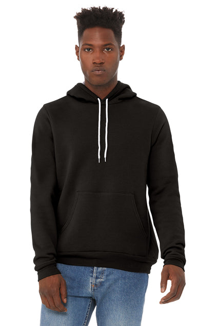 BELLA + CANVAS Unisex Sponge Fleece Pullover Hoodie BC3719 Mens Apparel Sweatshirts & Fleece