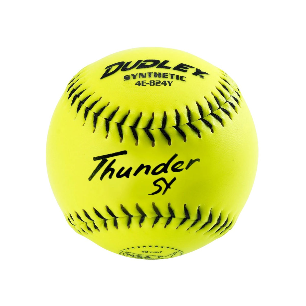 Dudley One Dozen NSA Thunder SY Icon Synthetic Slowpitch Softballs