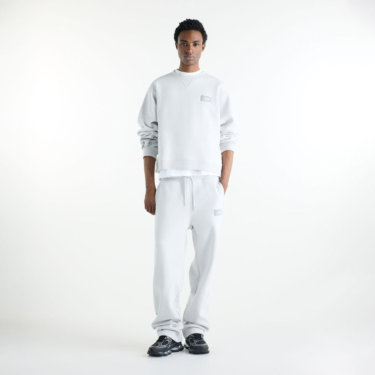 New Balance Men's Athletics Crafted Fleece Crew-6