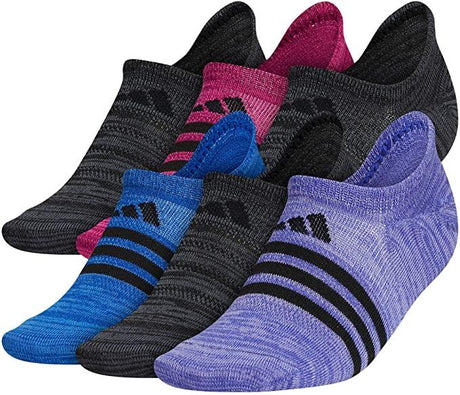 adidas Women's Superlite No Show Socks 6 Pairs Unisex Accessories Socks