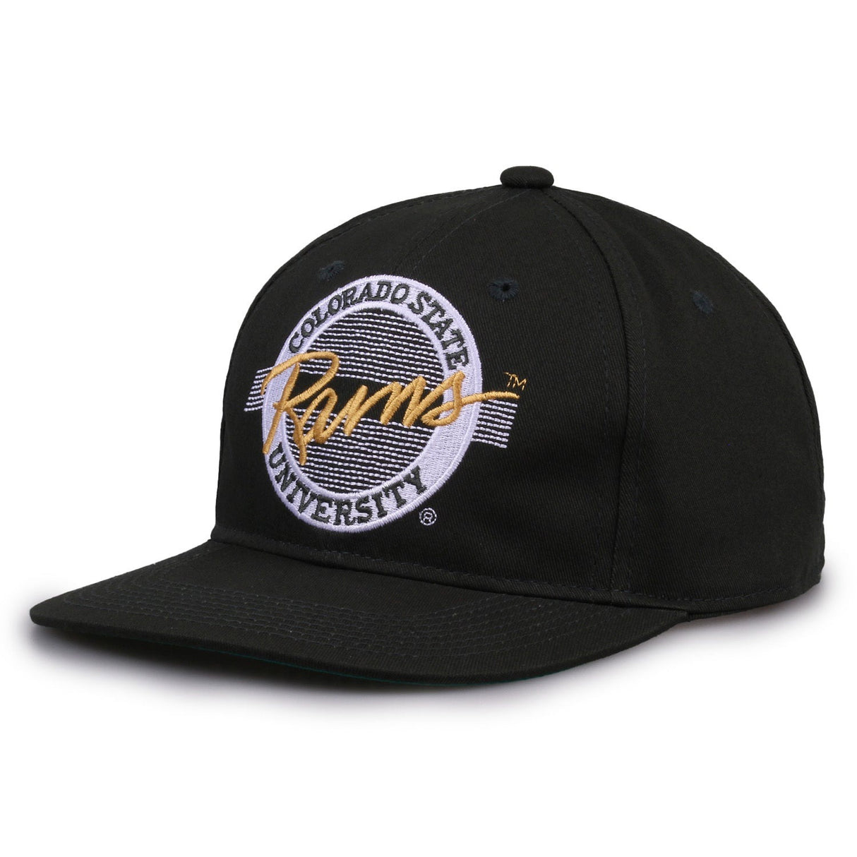 The Game Headwear Colorado State Retro Circle Snapback Hat