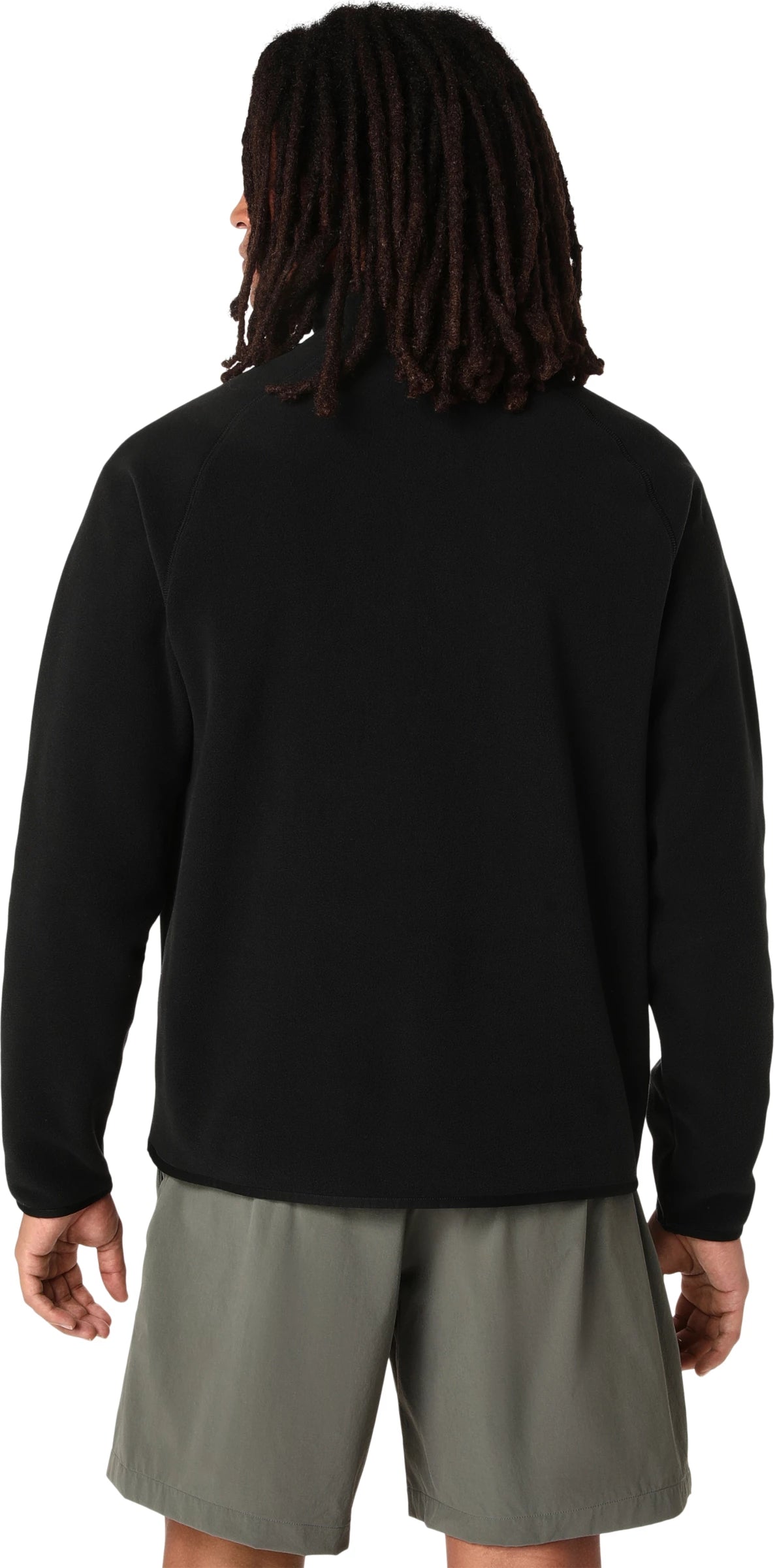 Asics Men's Refined Texture Fleece Half Zip Long Sleeve Top-2